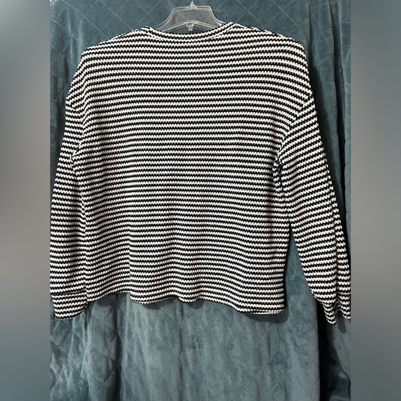 Women's Unknown Source Long Sleeve Blouse with "Balloon" Sleeves - Picture 3 of 4